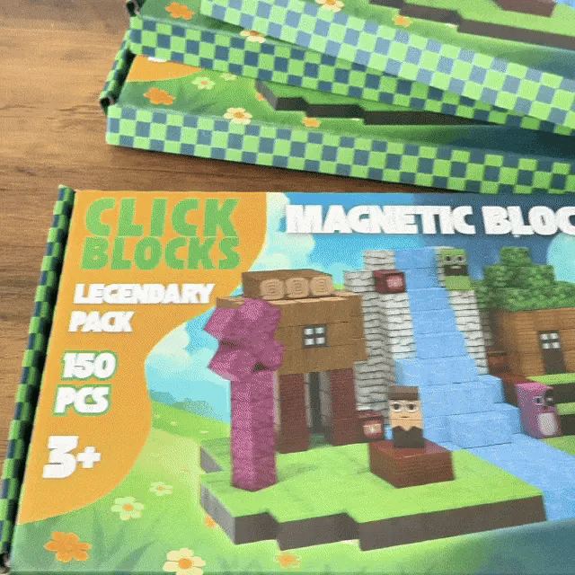 STEM Learning Magnetic Building Blocks