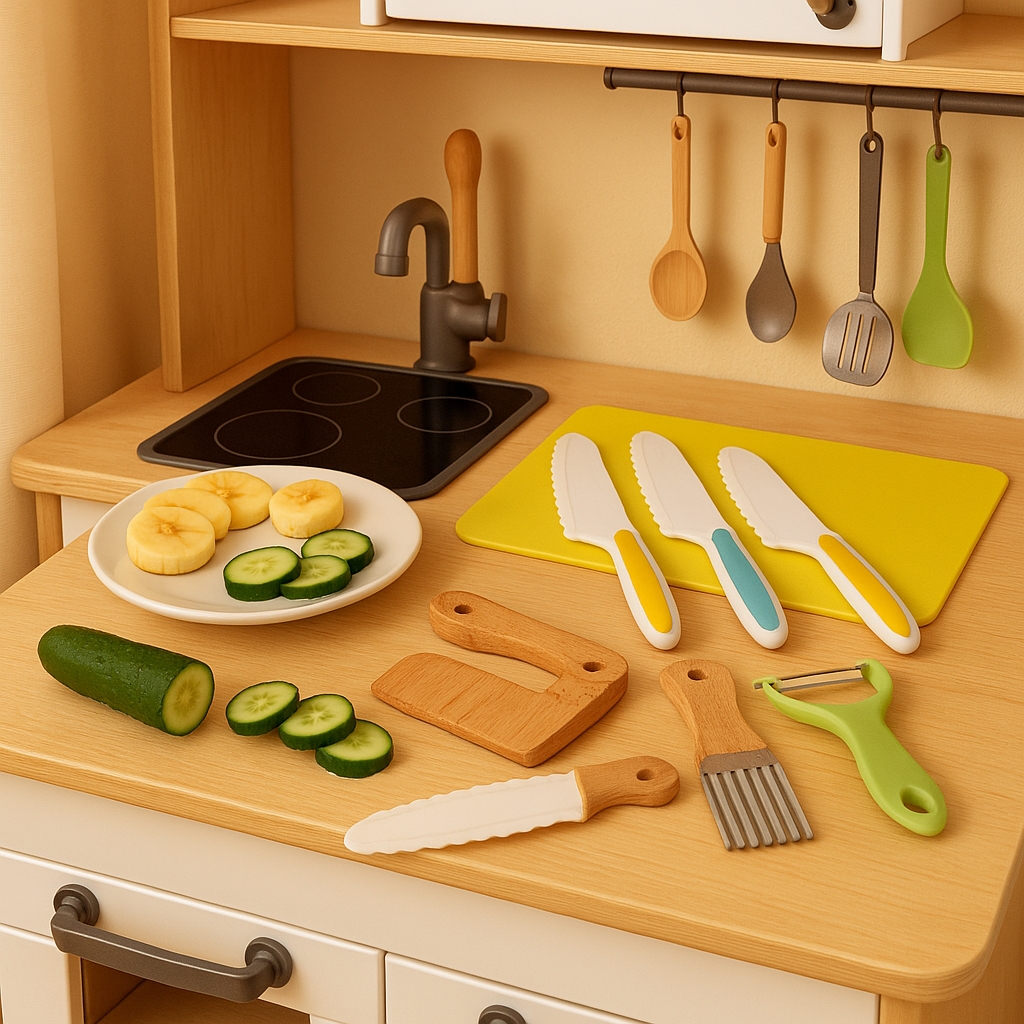 MiniChef Montessori Kitchen Tools – 13 Piece Set