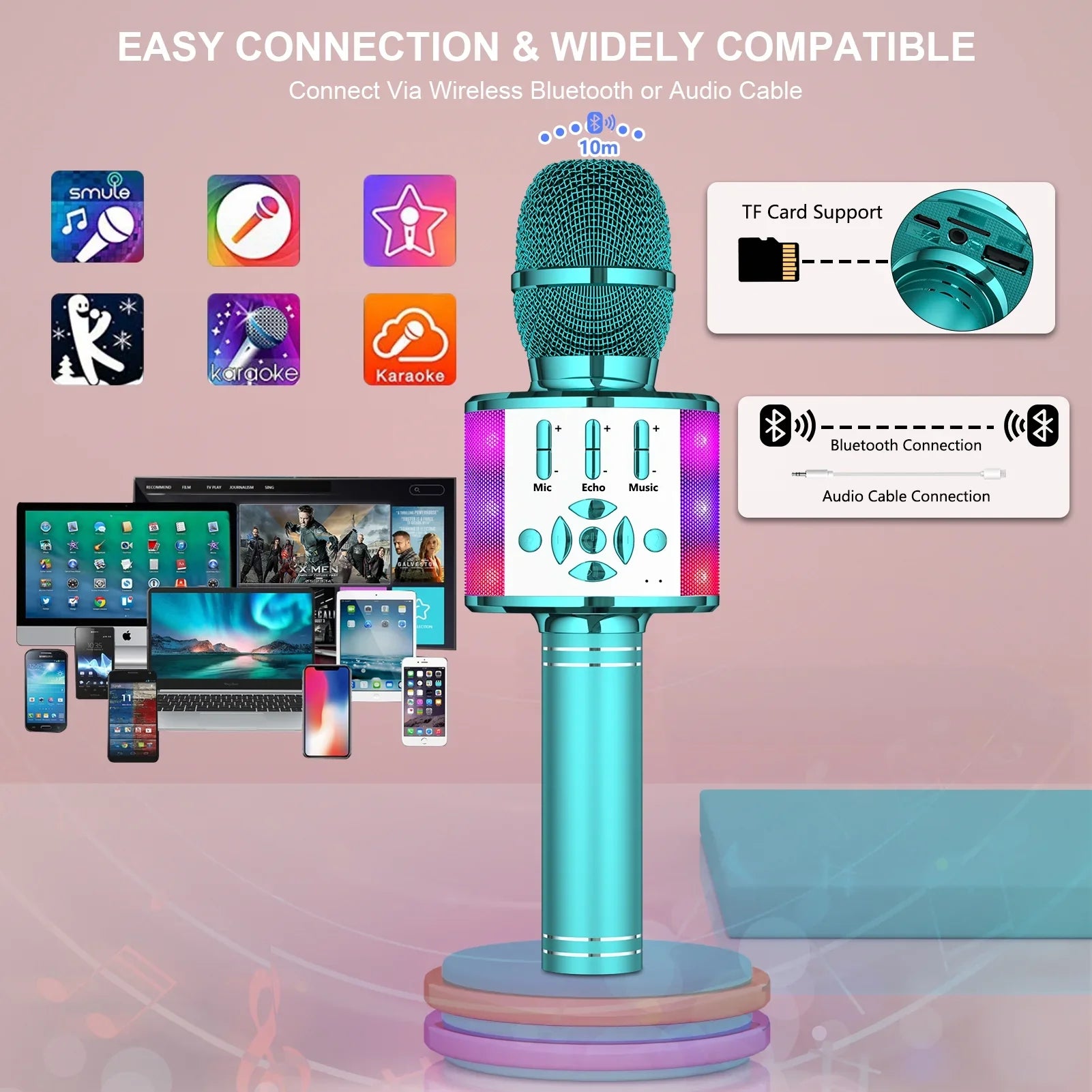 Voice Changing Karaoke Mic