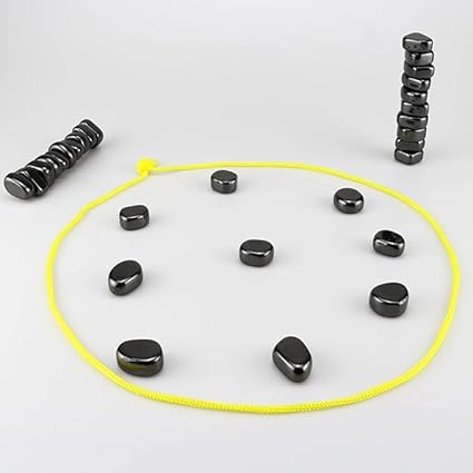 Magnetic Chess Game with Stones