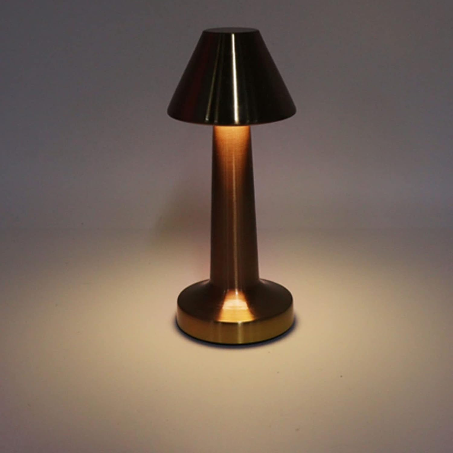 Rose Gold Cordless Table Lamp