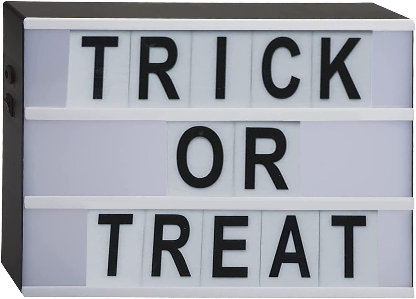 Cinematic Light Box with Letters