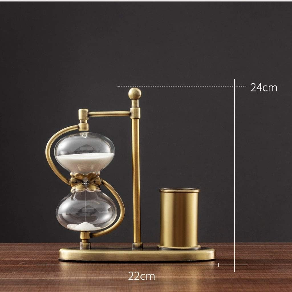 Hourglass Timer Pen Holder