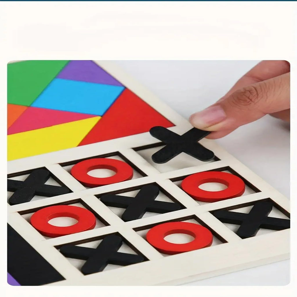3-in-1 Wooden Puzzle Set