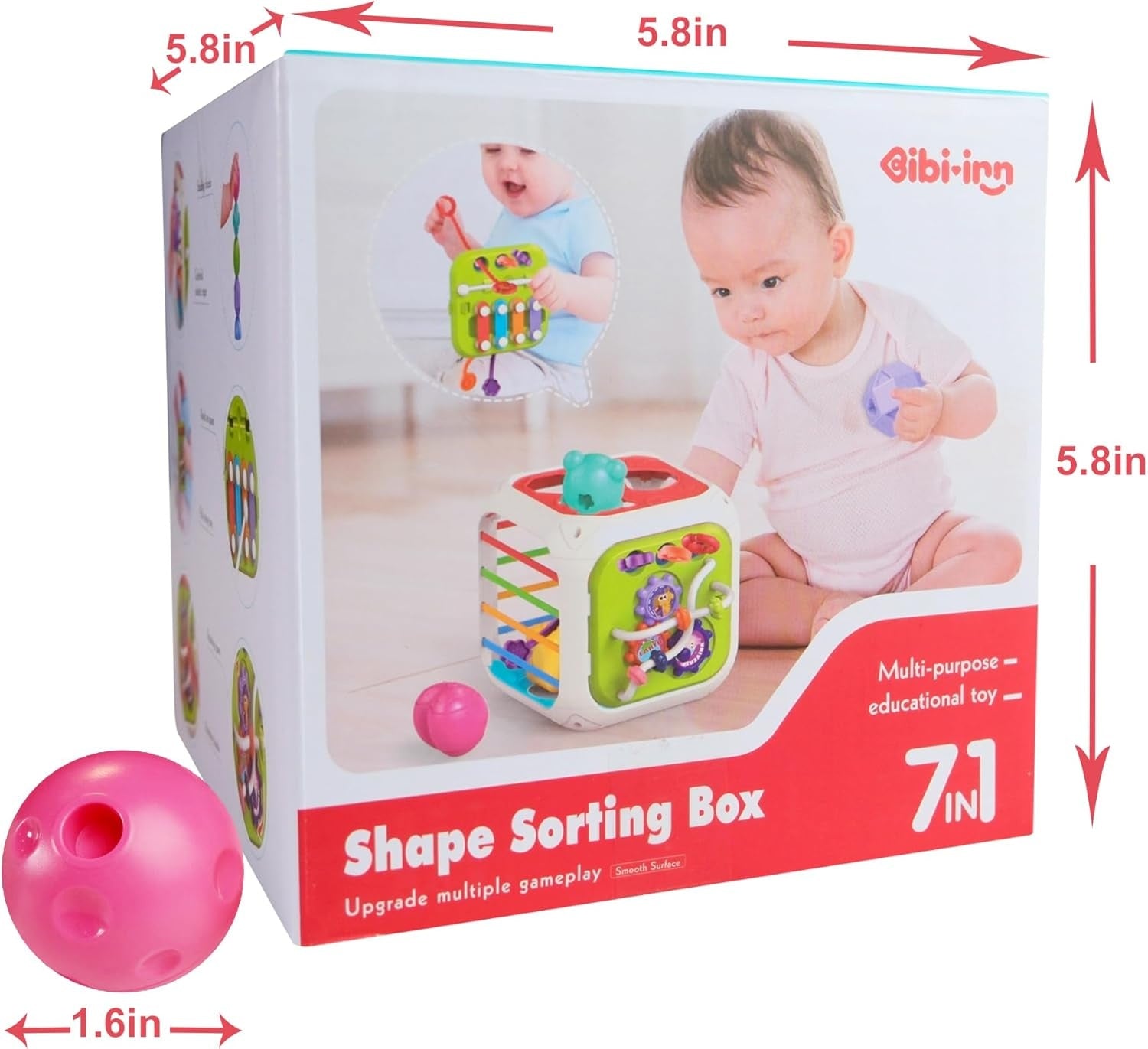 7-in-1 Baby Activity Cube