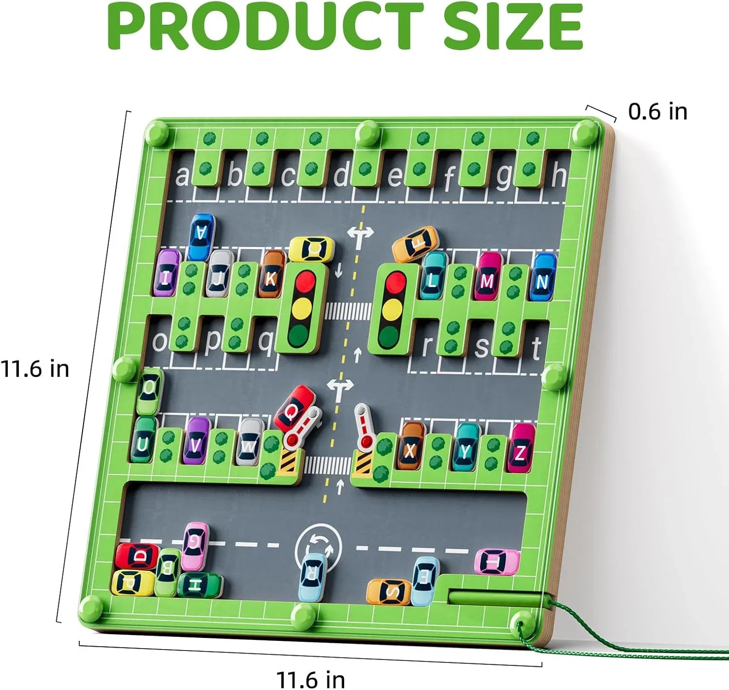 Montessori Vehicles Maze Board