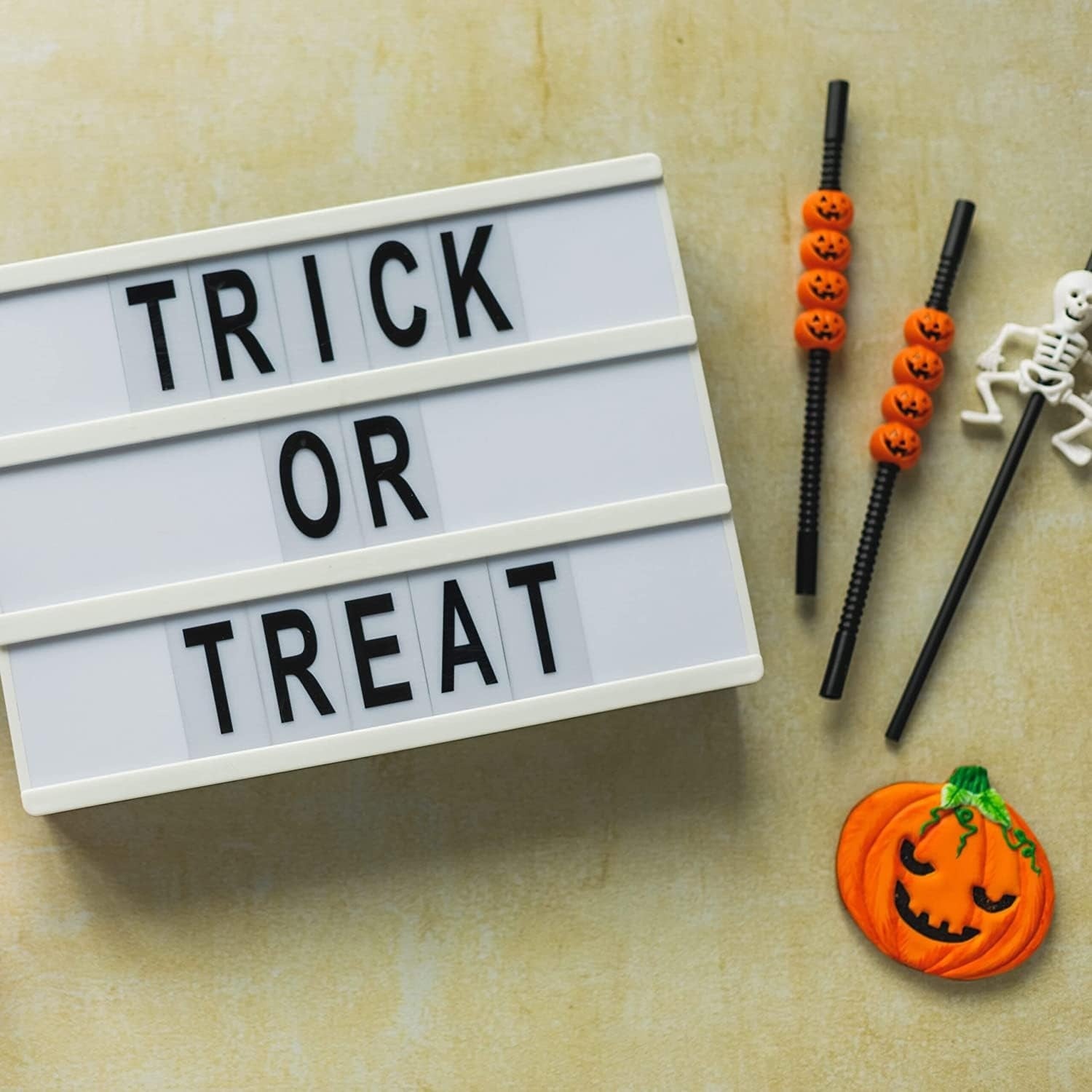 Cinematic Light Box with Letters