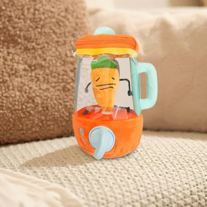 Carrot Blender Plush Toy