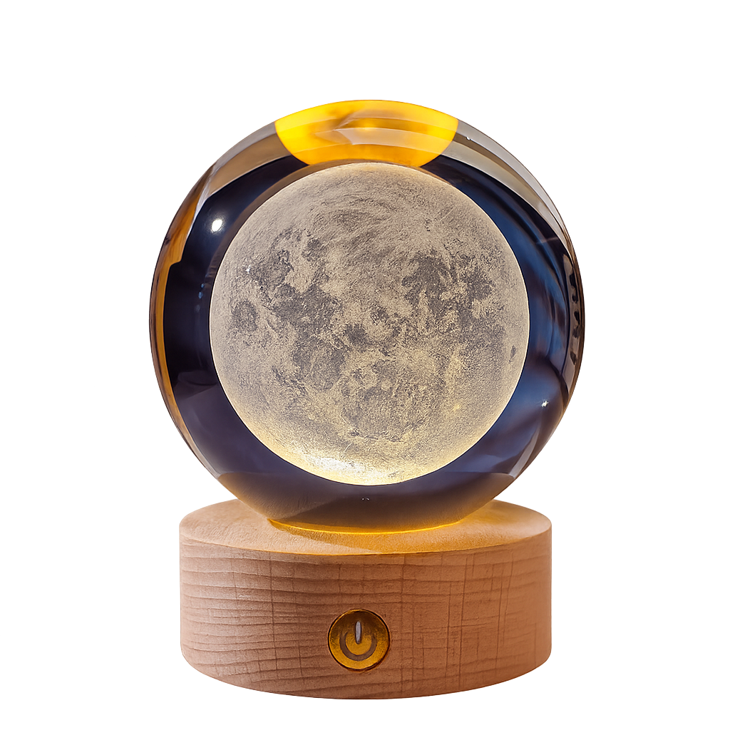 3D Luminous Crystal Lamp Ball