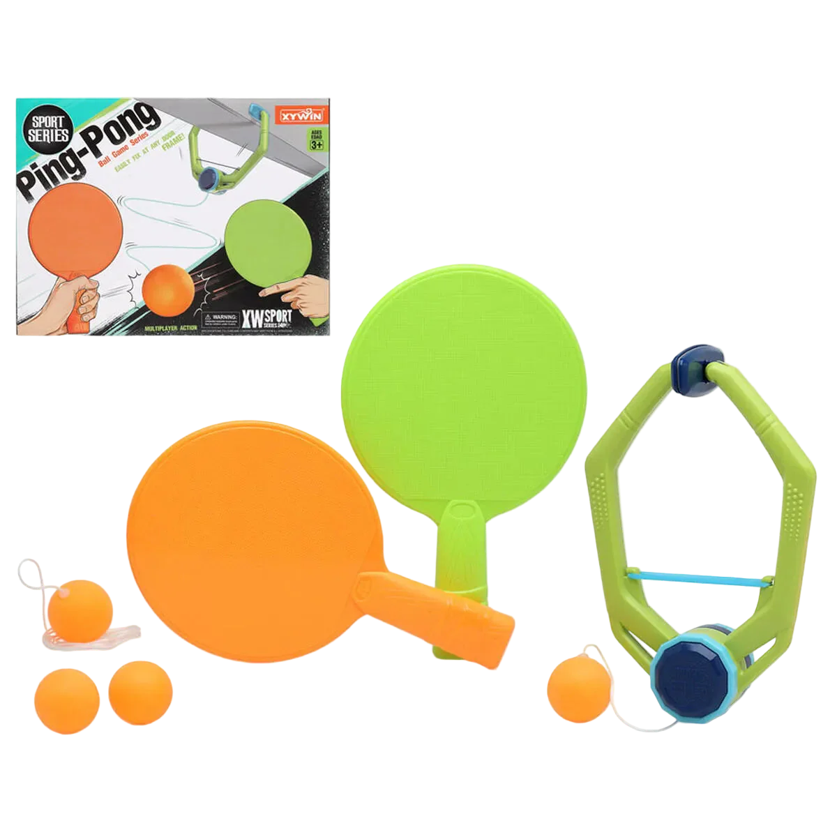 Hanging Table Tennis Trainer Set
