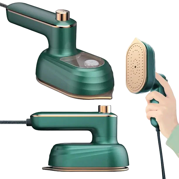 Mini Steam Iron - 1000W Foldable Handheld Travel Steam Iron