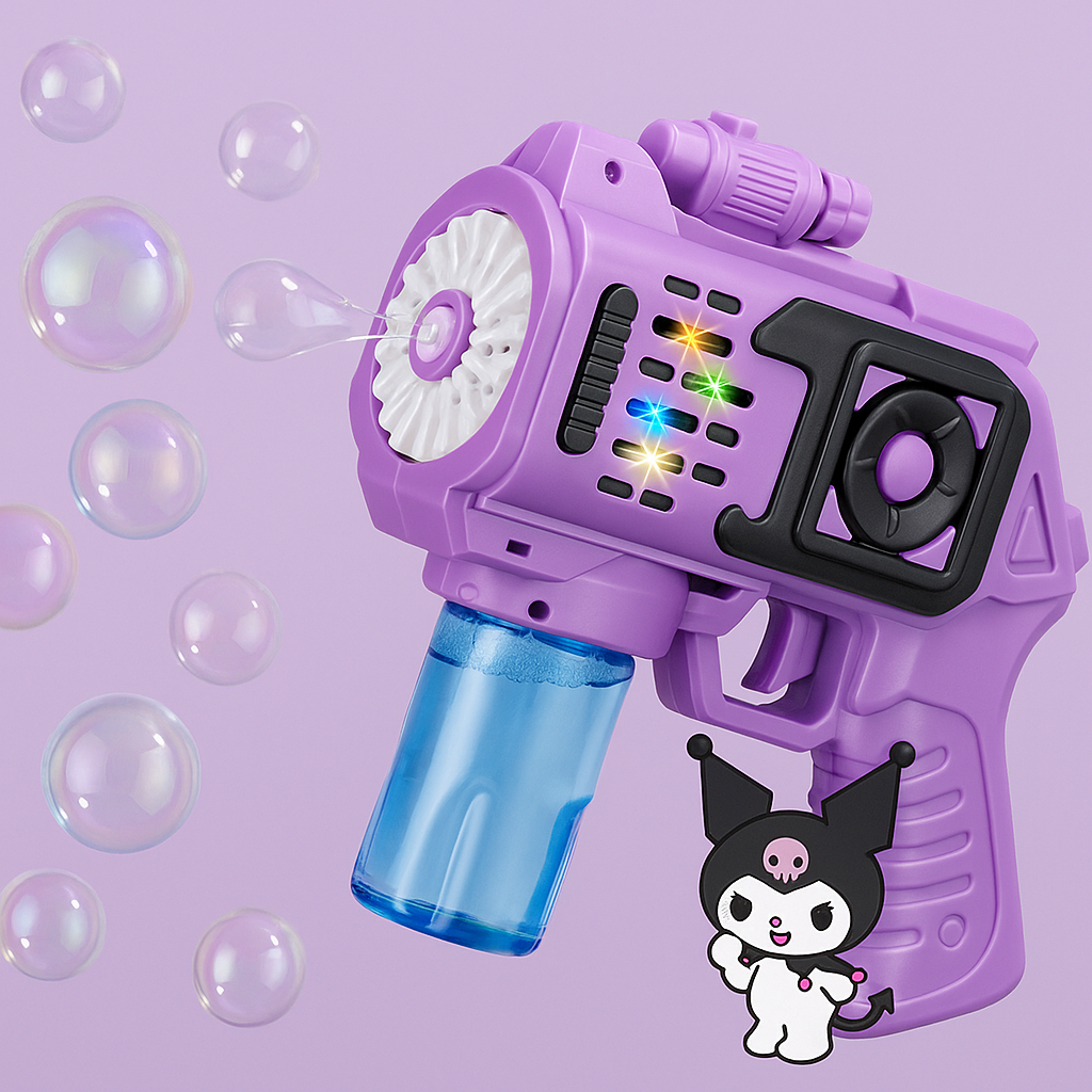 Purple Bubble Gun – Kuromi Edition