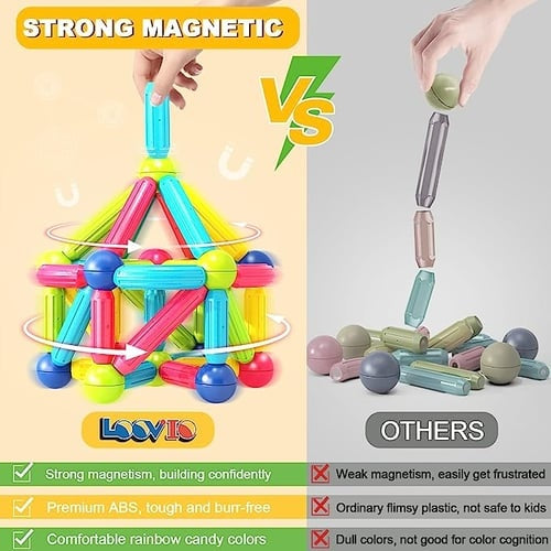 Magnetic Sticks Building Blocks