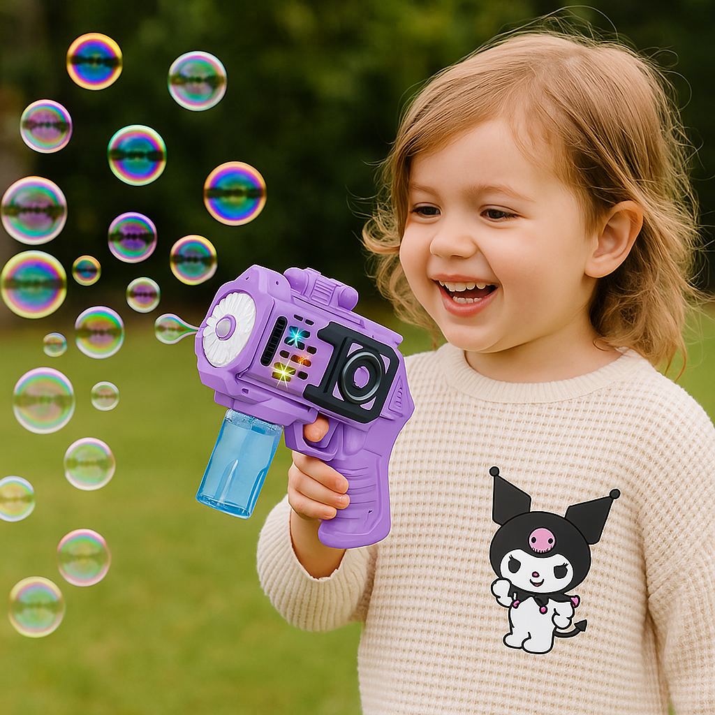 Purple Bubble Gun – Kuromi Edition