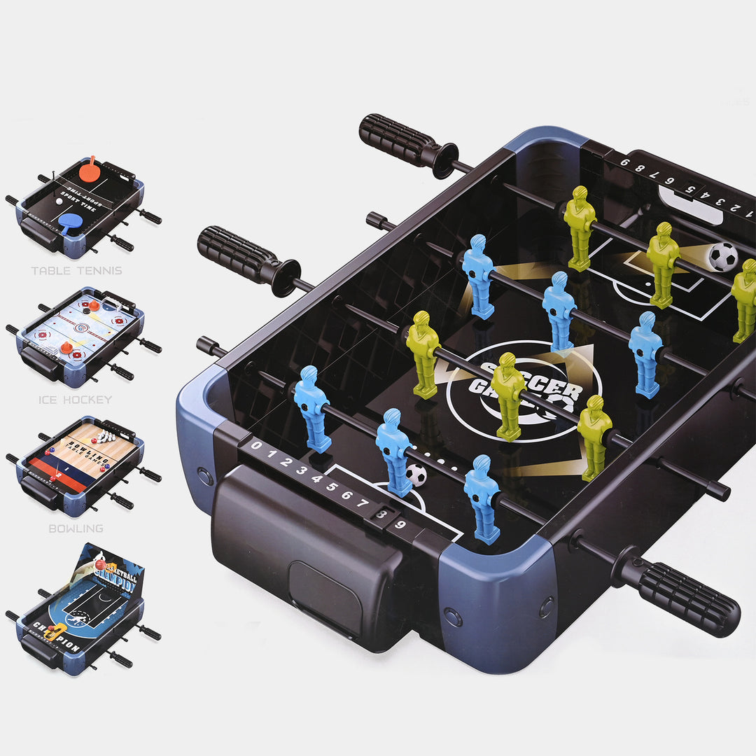 Table Top Football Game for Kids | 5-in-1 Multi-Game Set