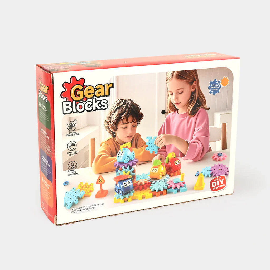 Montessori Gear Building Block Toy