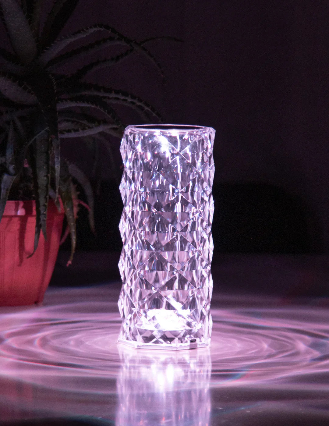 Crystal Diamond LED Table Lamp