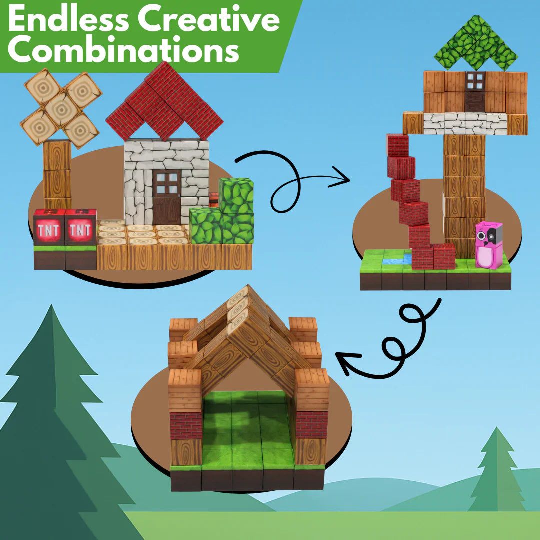 STEM Learning Magnetic Building Blocks