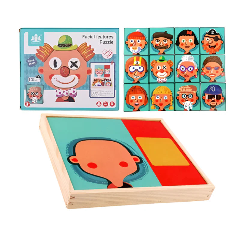 Facial Features Puzzle