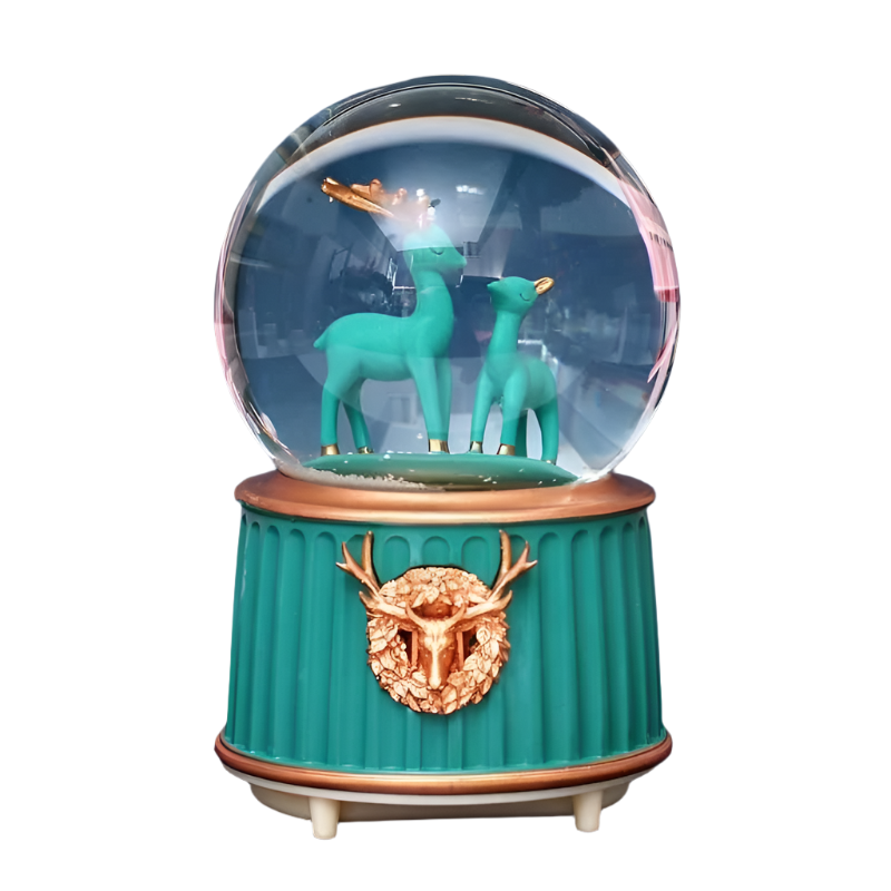 Garneck Elk Crystal Ball