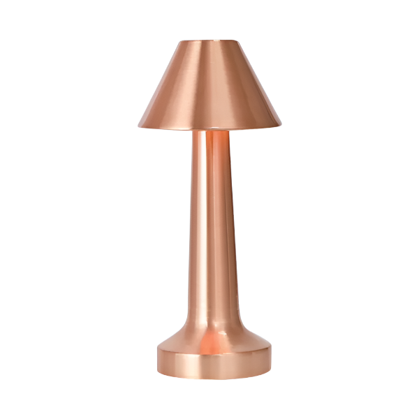 Rose Gold Cordless Table Lamp