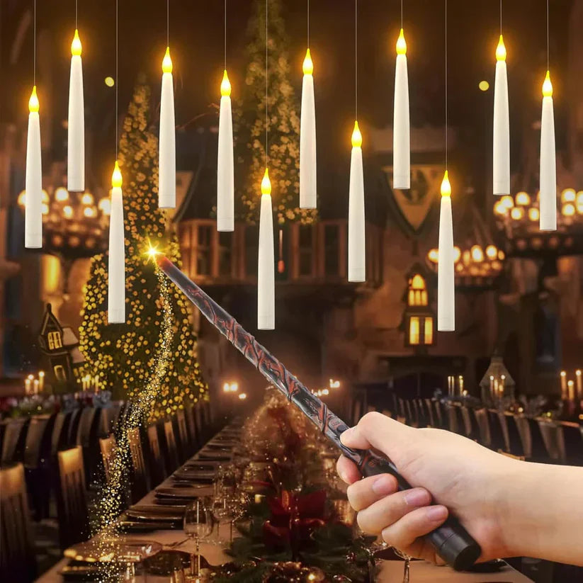 Floating Candles Set with Magic Wand