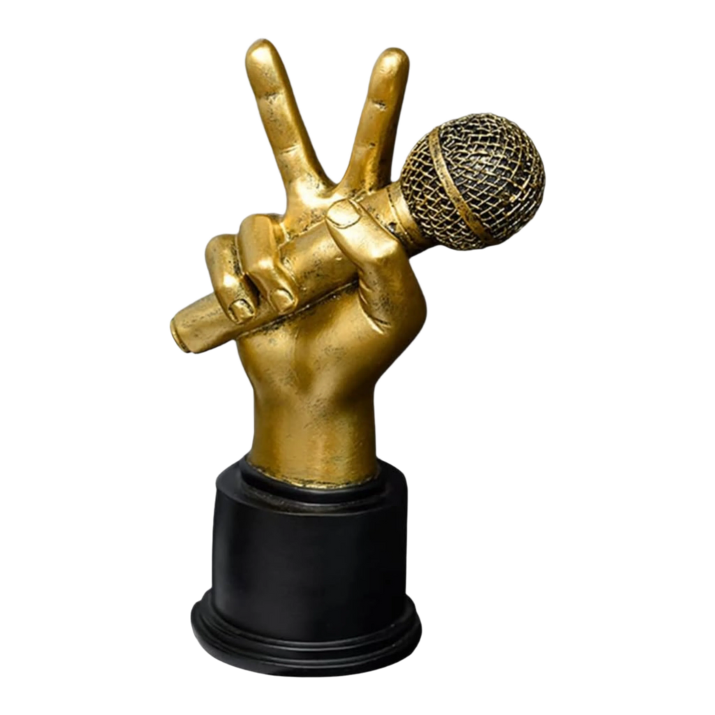 Golden Victory Hand Trophy