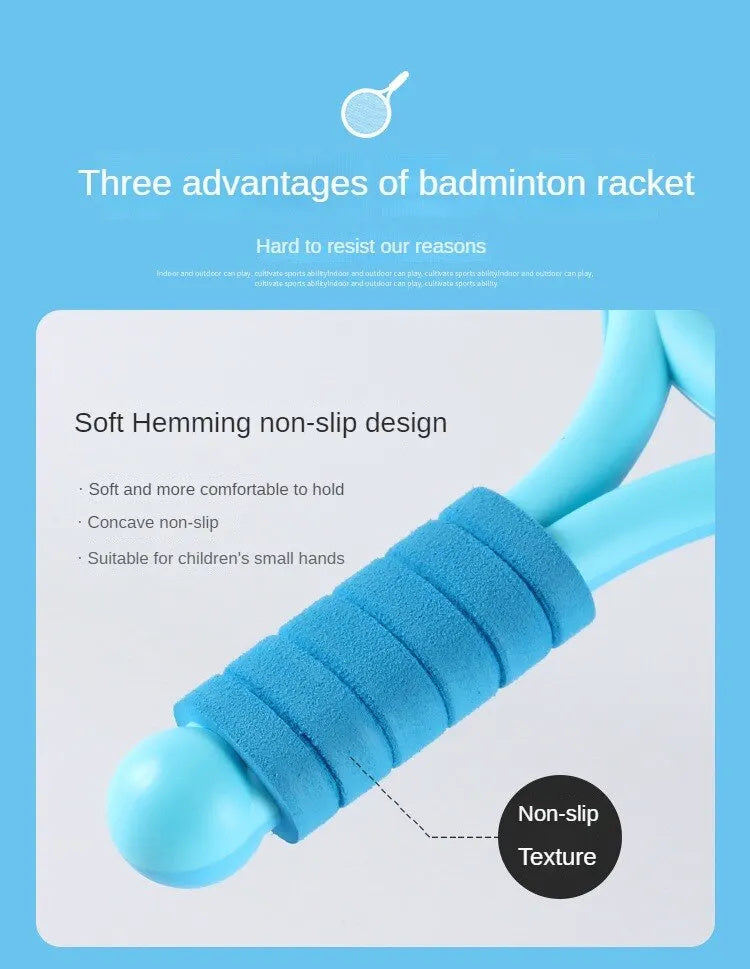 Kids Badminton & Tennis Racket Set