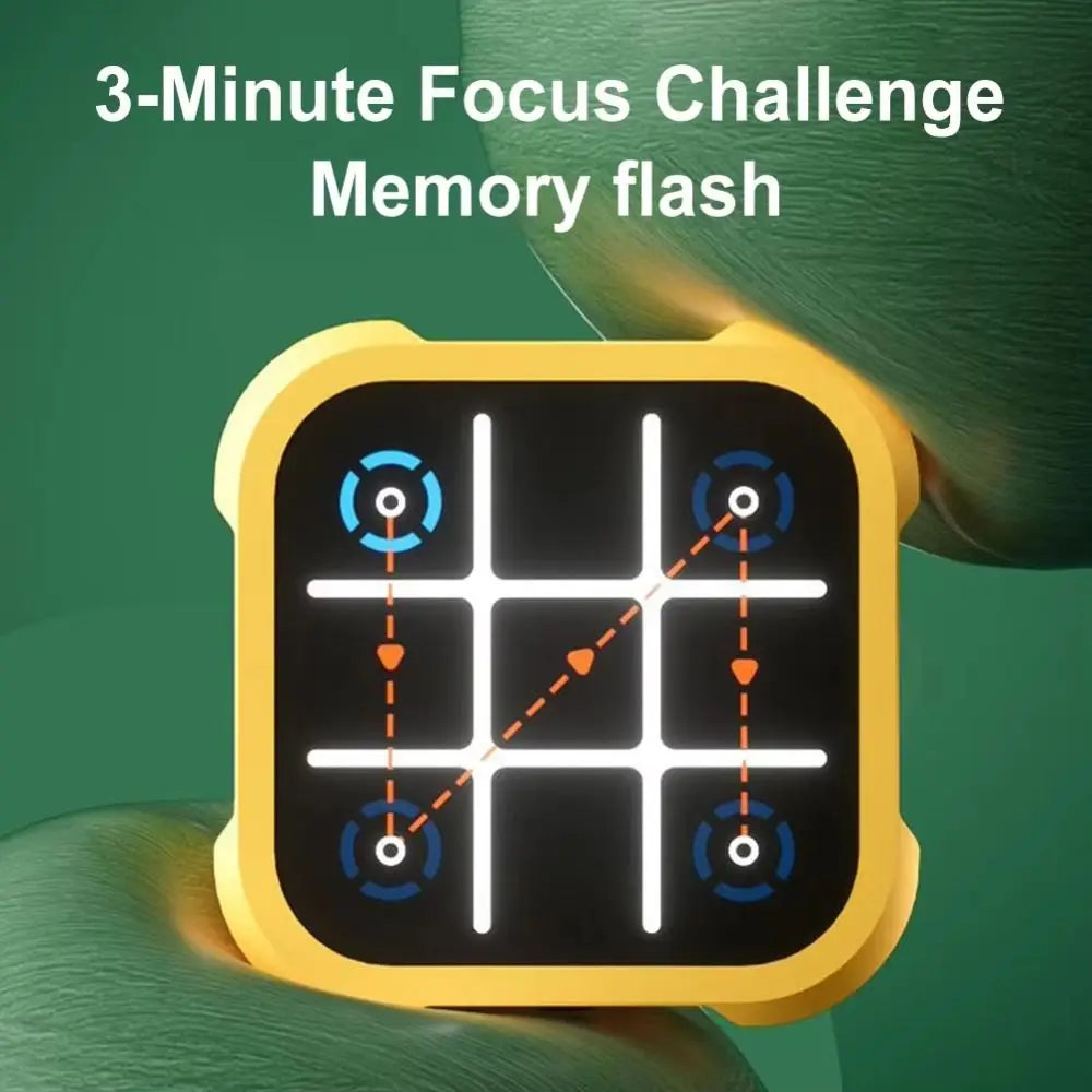 Tic Tac Toe Bolt Game – 3-in-1 Portable Puzzle Fun