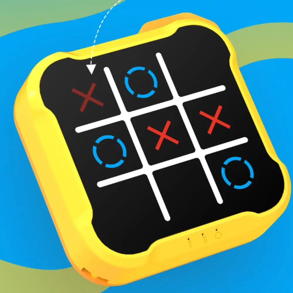 Tic Tac Toe Bolt Game – 3-in-1 Portable Puzzle Fun