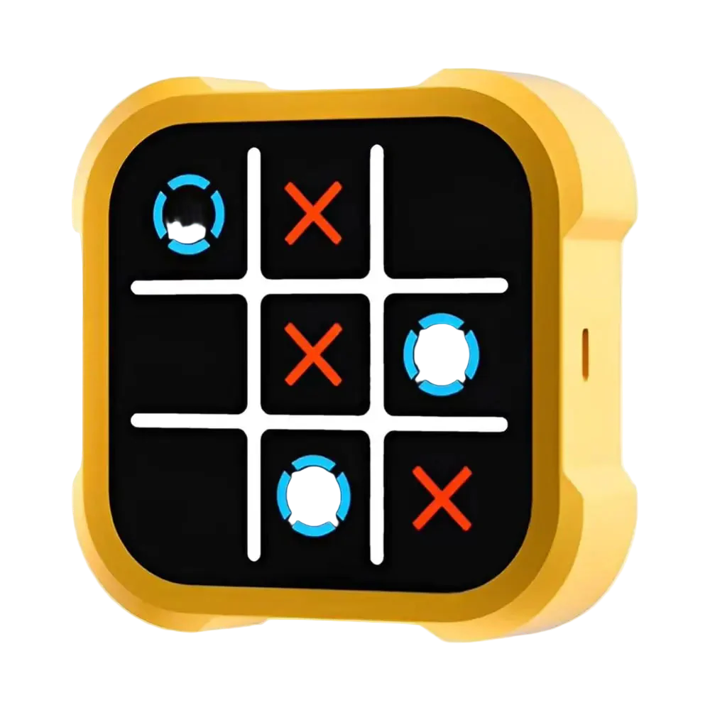 Tic Tac Toe Bolt Game – 3-in-1 Portable Puzzle Fun