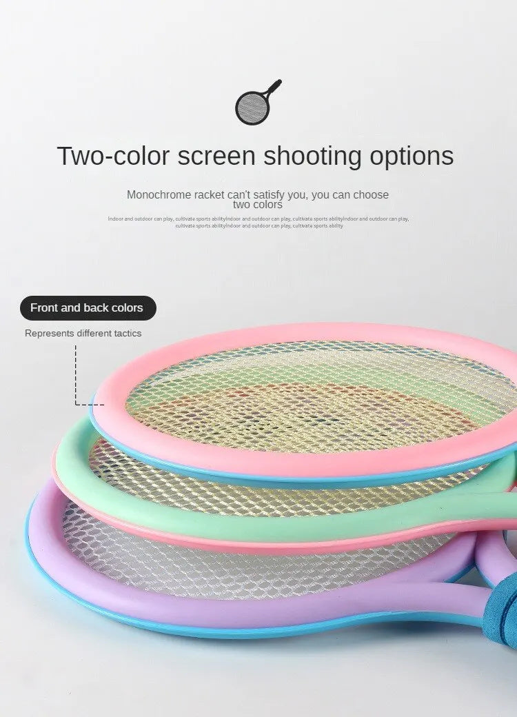 Kids Badminton & Tennis Racket Set