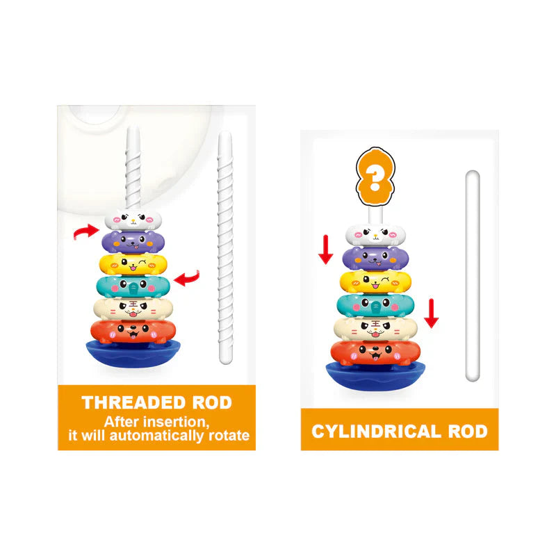 2-in-1 Stacked Rings