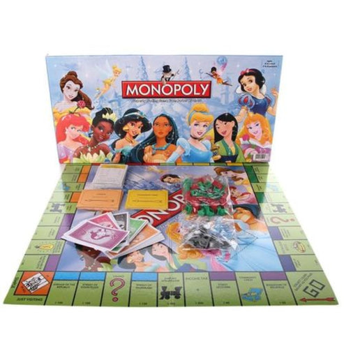 Disney Princess Monopoly Card Game