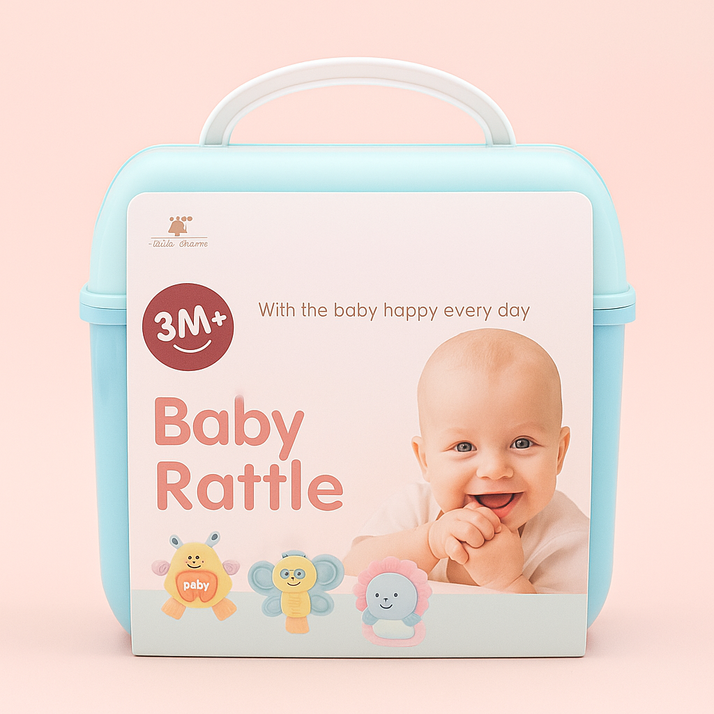 10 PCS Baby Rattle Set
