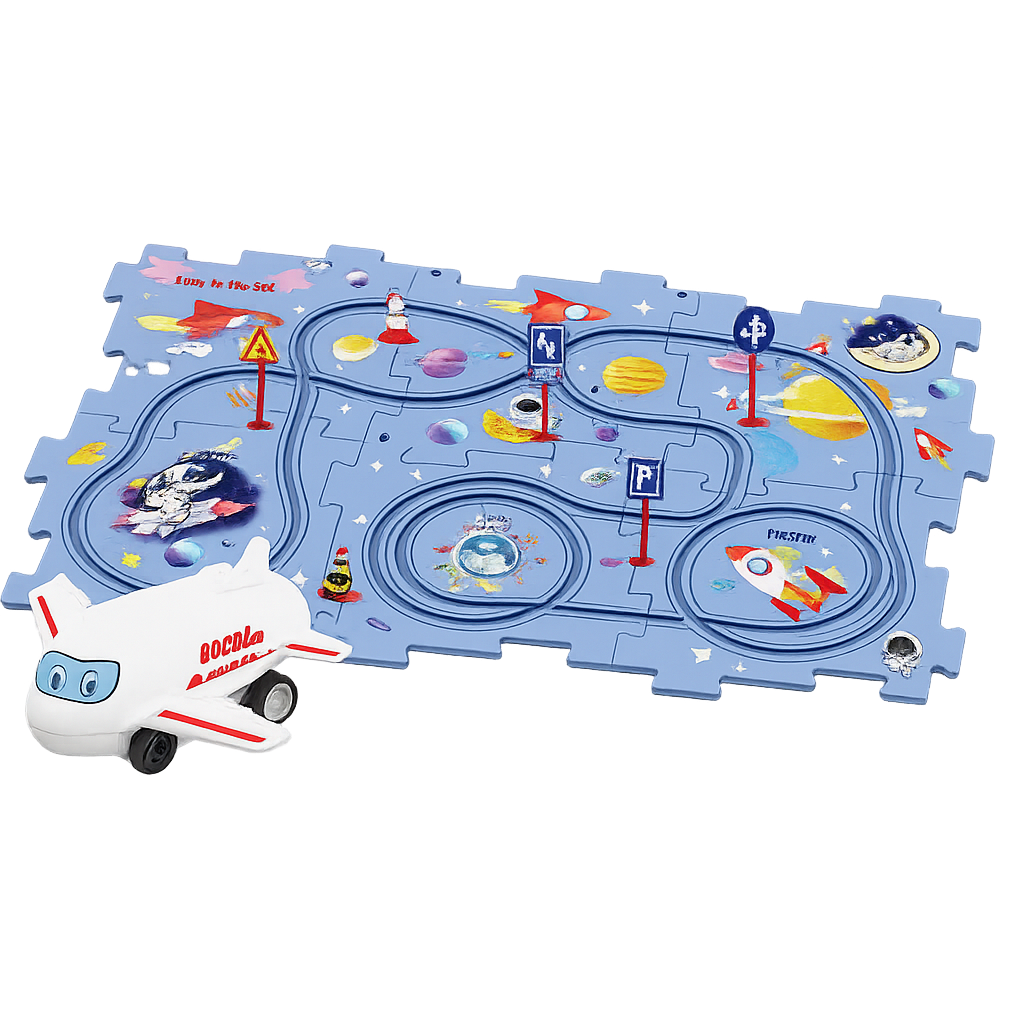 Race Tracks Puzzle Toy