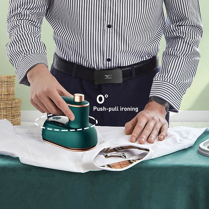 Mini Steam Iron - 1000W Foldable Handheld Travel Steam Iron