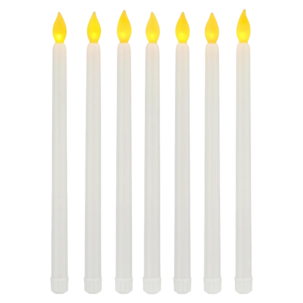 LED Taper Candles – Set of 6
