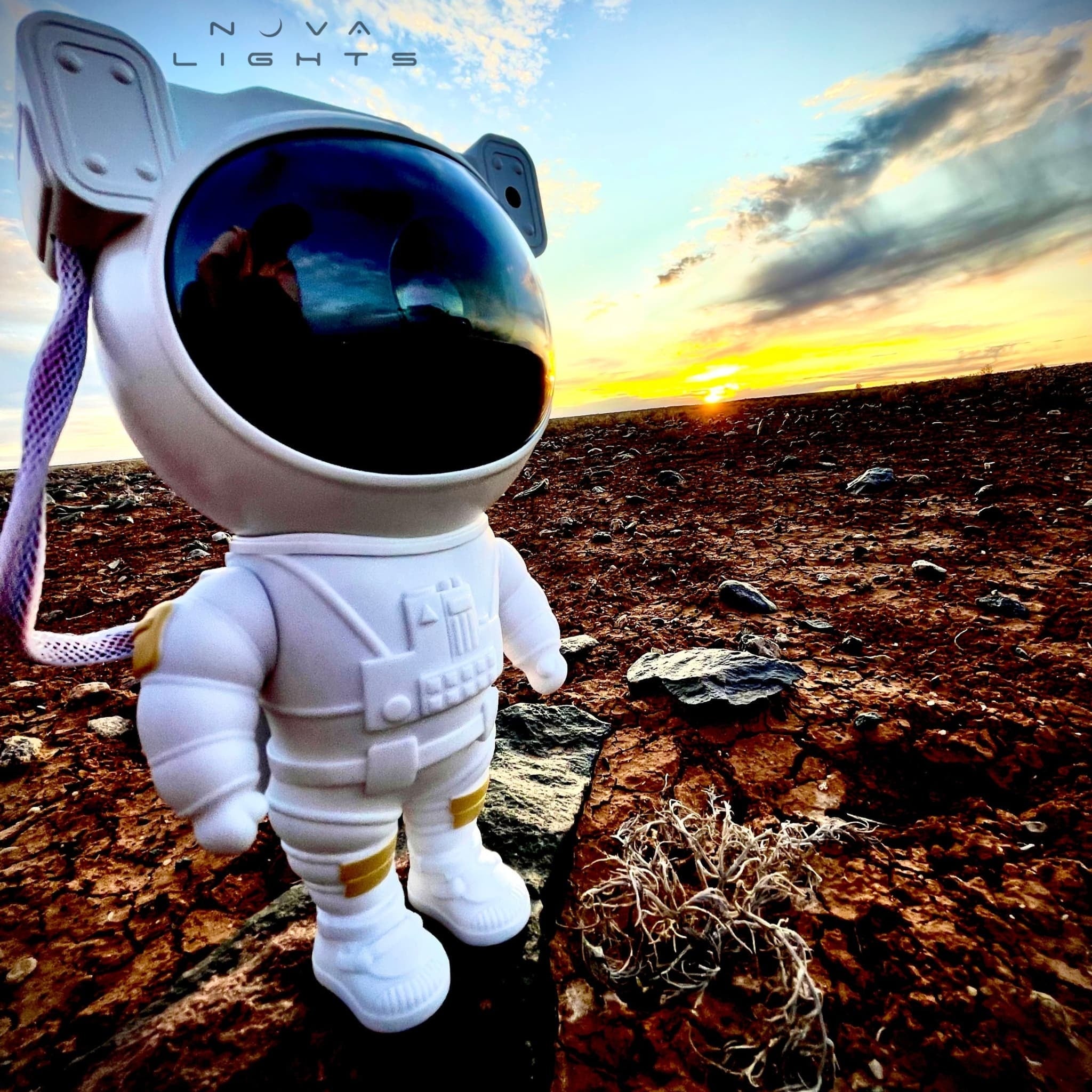 Astronaut Galaxy Projector Night Light