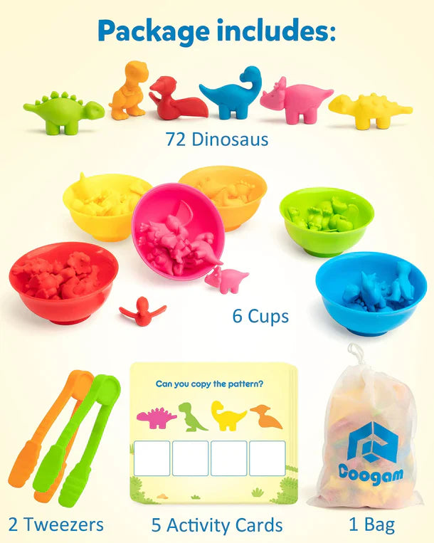 Counting Dinosaur Sorting Toy
