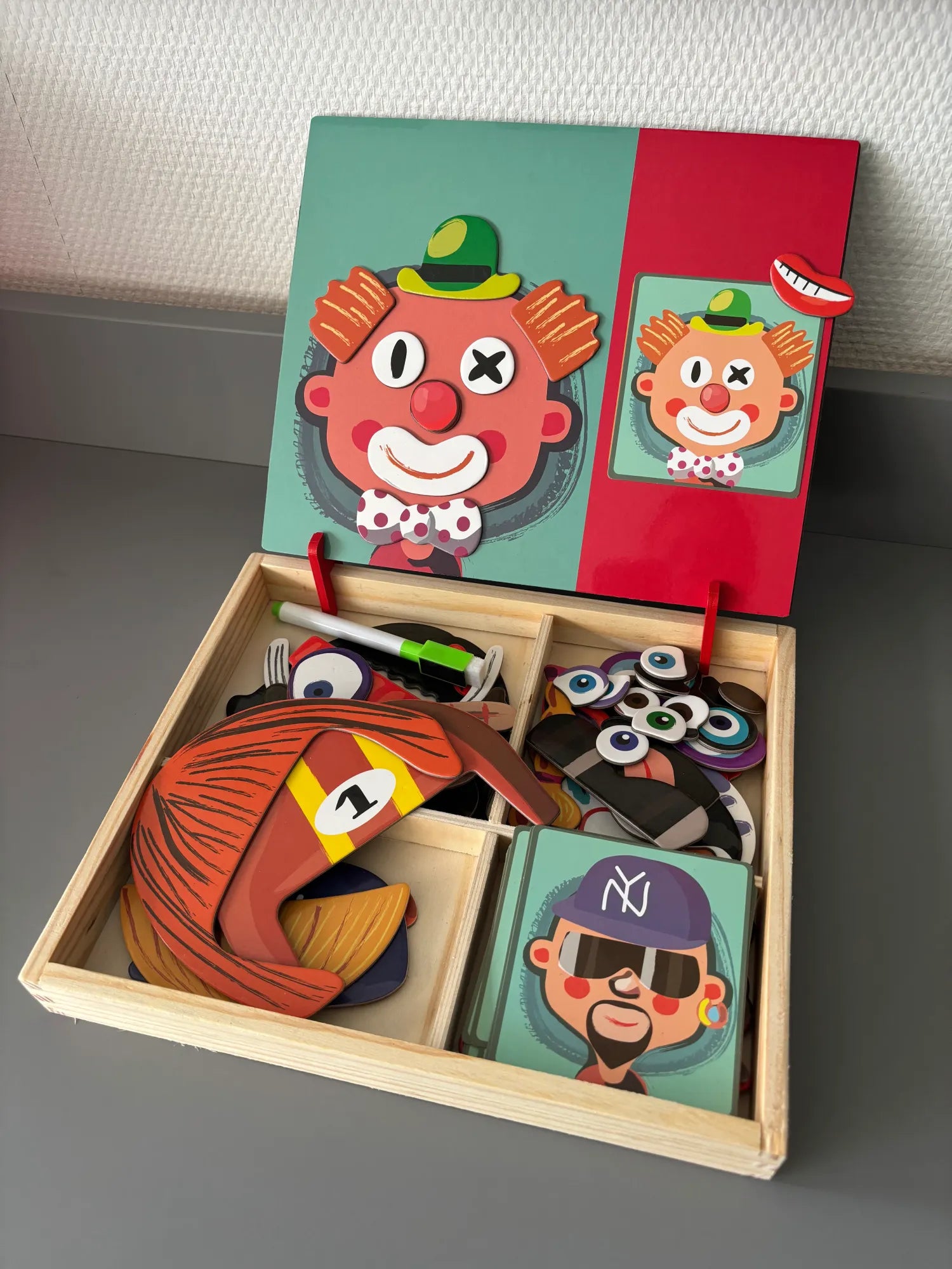 Facial Features Puzzle