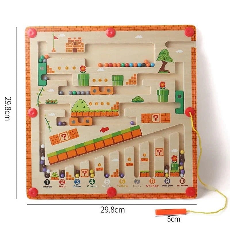 Montessori Magnetic Bead Maze
