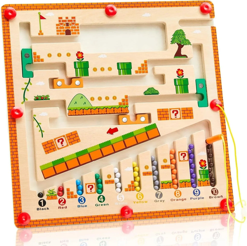 Montessori Magnetic Bead Maze