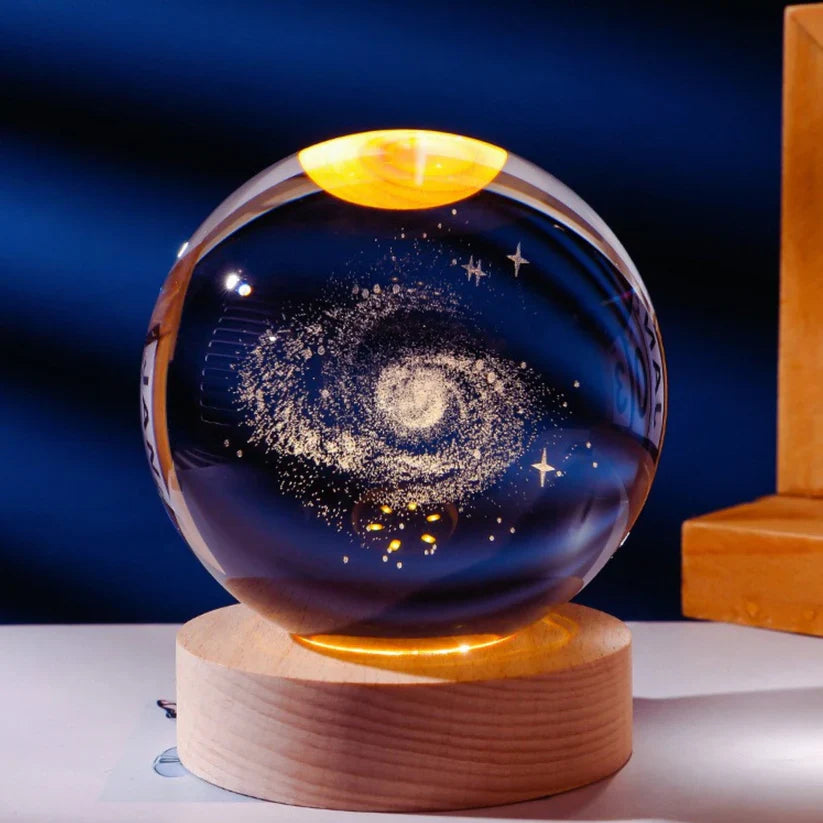 3D Luminous Crystal Lamp Ball